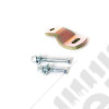 Suspension Track Bar Relocation Bracket, Front; 87-95 Jeep Wrangler YJ