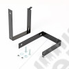 Brake Hose Relocation Bracket Kit, Front 11-18 Jeep Wrangler JK