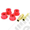 Suspension Frame Shackle Bushing Kit, Rear; 84-99 Jeep Cherokee XJ