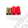 Suspension Leaf Spring Shackle Bushing Kit; 59-75 Jeep CJ5/CJ6