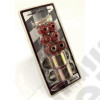 Suspension Stabilizer Bar Bushing Kit, Front, Red, 1 Inch; 84-01 XJ