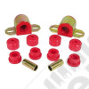 Suspension Stabilizer Bar Bushing Kit, Front, Red, 15/16 In; 84-01 XJ