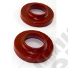 Suspension Coil Spring Spacer Kit, Front; 97-06 Jeep Wrangler TJ
