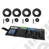 Suspension Coil Spring Spacer Kit, 2 Inch Lift; 97-06 Jeep Wrangler TJ