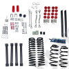 Suspension Lift Kit, 4 Inch, No Shocks 04-06 Wrangler Unlimited LJ