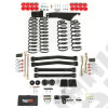 Suspension Lift Kit, 4 Inch, No Shocks; 07-18 Jeep Wrangler JK