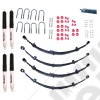 Suspension Lift Kit, 4 Inch, Shocks; 76-86 Jeep CJ5/CJ7/CJ8 Scrambler