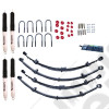 Suspension Lift Kit, 2.5 Inch, Shocks; 87-95 Jeep Wrangler YJ