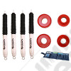 Suspension Coil Spring Spacer Kit, 2 Inch Lift, Shocks; 99-04 Jeep WJ