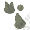 Transmission Shift Boot Kit, Leather; 41-45 Willys MB