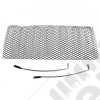 Grille Insert, Mesh, Black; 07-18 Jeep Wrangler JK/JKU