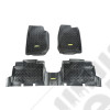 All Terrain Floor Liner Kit, Black; 07-18 Wrangler JKU, 4 Door