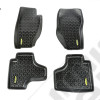 All Terrain Floor Liner Kit, Black; 08-13 Jeep Liberty KK