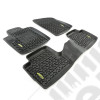 All Terrain Floor Liner Kit, Black; 14-18 Jeep Cherokee KL