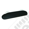 Sun Visor Kit, Black; 72-86 Jeep CJ5/CJ7/CJ8