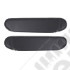 Sun Visor Kit, Charcoal; 87-95 Jeep Wrangler YJ