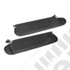 Sun Visor Kit, Agate; 97-02 Jeep Wrangler TJ