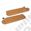 Sun Visor Kit, Camel; 97-02 Jeep Wrangler TJ/LJ