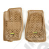All Terrain Floor Liner, Front Pair, Tan; 05-10 Jeep WK/XK