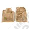 All Terrain Floor Liner, Front Pair, Tan; 11-18 Jeep WK2/Dodge Durango