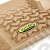 All Terrain Floor Liner, Rear Pair, Tan 07-18 Jeep Wrangler JK