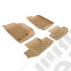 All Terrain Floor Liner Kit, Tan; 07-18 Jeep Wrangler JK, 2 Door