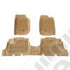 All Terrain Floor Liner Kit, Tan; 07-18 Jeep Wrangler JKU, 4 Door