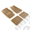 All Terrain Floor Liner Kit, Tan 05-10 Jeep Grand Cherokee WK
