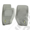 All Terrain Floor Liner, Front Pair, Gray; 08-12 Jeep Liberty KK
