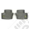 All Terrain Floor Liner, Rear Pair, Gray; 07-17 MK/Dodge Caliber