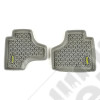 All Terrain Floor Liner, Rear Pair, Gray; 08-12 Jeep Liberty KK