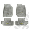 All Terrain Floor Liner Kit, Gray 07-18 Jeep Wrangler JK, 2 Door