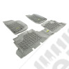 All Terrain Floor Liner Kit, Gray; 07-18 Jeep Wrangler JKU, 4 Door