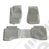 All Terrain Floor Liner Kit, Gray; 05-10 Grand Cherokee/Commander