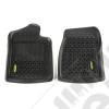 All Terrain Floor Liner, Front Pair, Black; 07-13 GM Truck RegCab