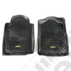 All Terrain Floor Liner, Front Pair, Black; 12-15 Toyota Tacoma