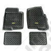 All Terrain Floor Liner Kit, Black; 09-14 Ford F-150 Regular