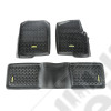 All Terrain Floor Liner Kit, Black; 04-08 Ford F-150 Reg/Ext/SuperCrew