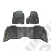 All Terrain Floor Liner Kit, Black; 09-18 Ram 1500-3500 Crew Cab