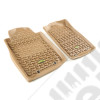 All Terrain Floor Liner, Front Pair, Tan 12-18 Toyota Tacoma