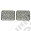 All Terrain Floor Liner, Rear Pair, Gray, Universal