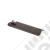 Sun Visor, Left, Black 03-06 Jeep Wrangler TJ