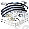 Suspension Lift Kit, 3.5 Inch, Shocks; 87-95 Jeep Wrangler YJ