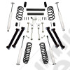 Suspension Lift Kit, 4 Inch, Shocks; 97-02 Jeep Wrangler TJ