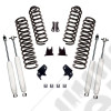 Suspension Lift Kit, 2.5 Inch, Shocks; 07-18 Jeep Wrangler JK, 2 Door