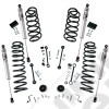 2.5" Lift Kit w/ Fox Shocks; 18-20 Wrangler JL, 4Dr