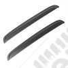 Window Visor Kit, Rear, Matte Black; 05-13 Toyota Tacoma Double Cab