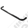 Tube Side Step, 3 Inch, Black; 07-09 Toyota Tundra Extra Cab
