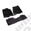 All Terrain Floor Liner Kit, Black; 07-11 GM Crew Cab Trucks