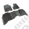 All Terrain Floor Liner Kit, Black; 09-18 Ram 1500-3500 Crew Cab